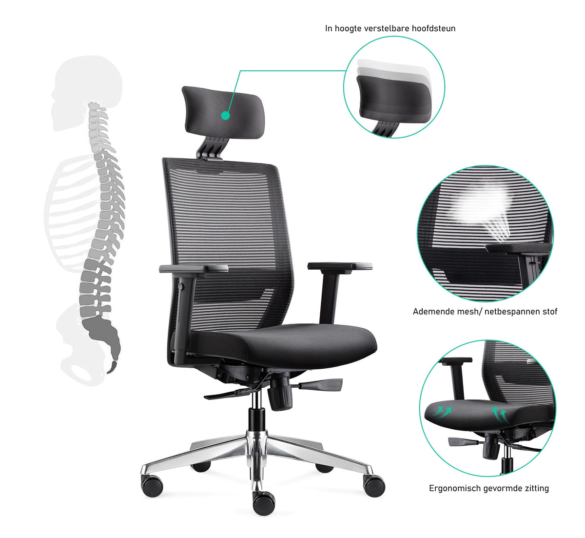 BENS 850-Ergo-3 Wit