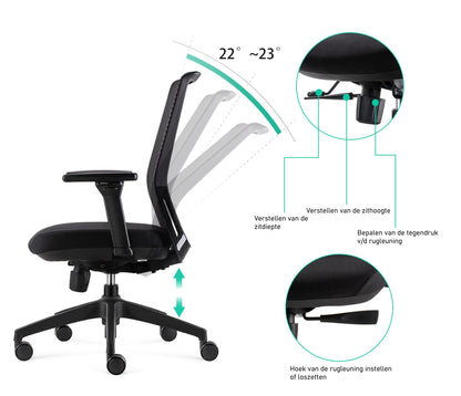 BENS 837-Ergo-4 Groen